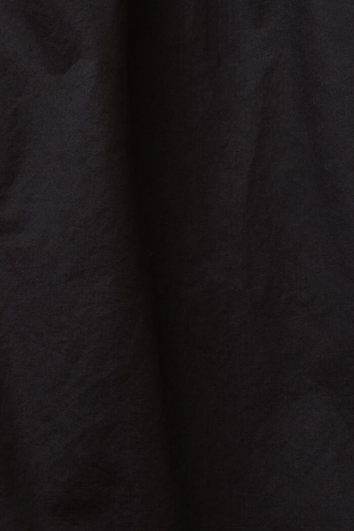 Blusa di cotone senza maniche, BLACK, detail image number 4
