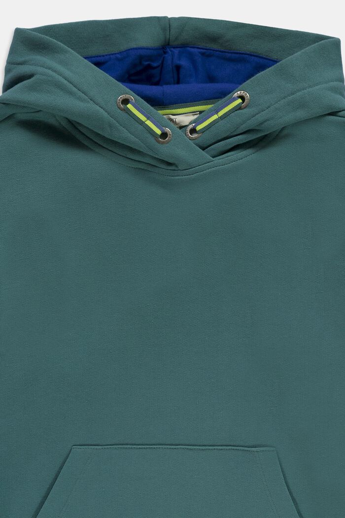 Sweatshirts, TEAL GREEN, detail image number 2
