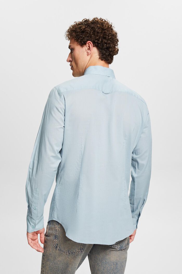 Camicia button-down, LIGHT BLUE, detail image number 2