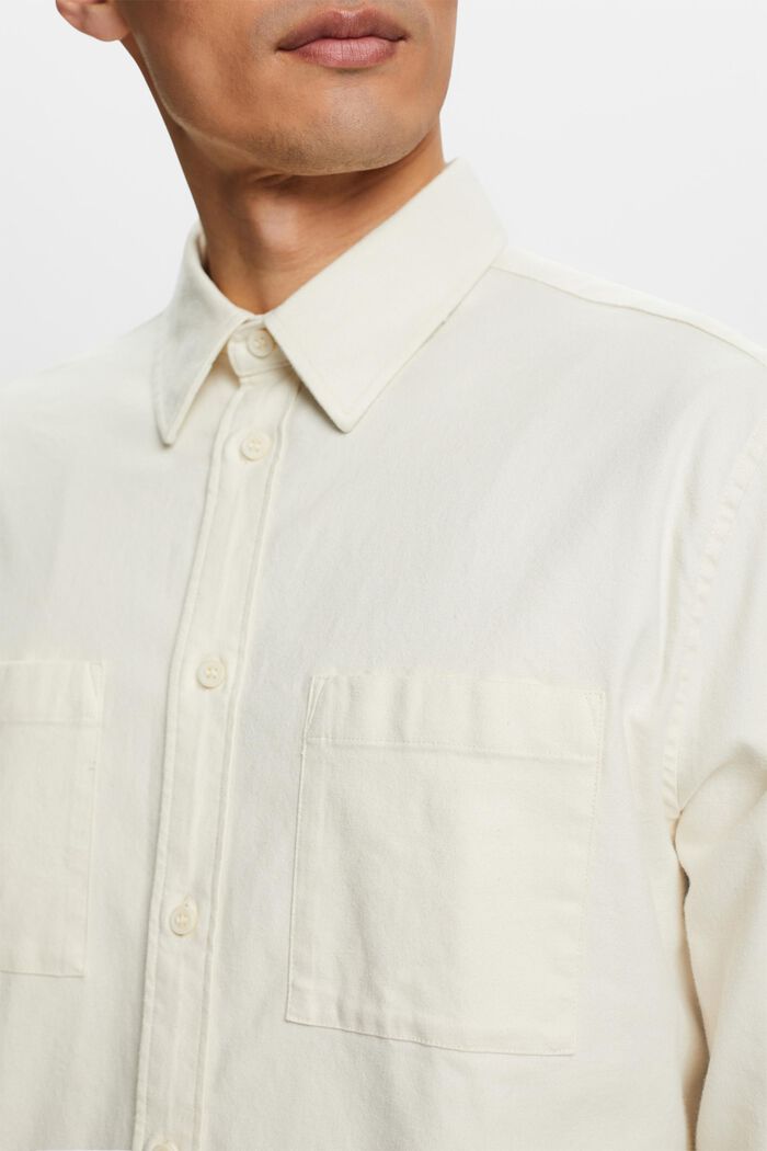 Camicia in flanella di cotone, ICE, detail image number 3