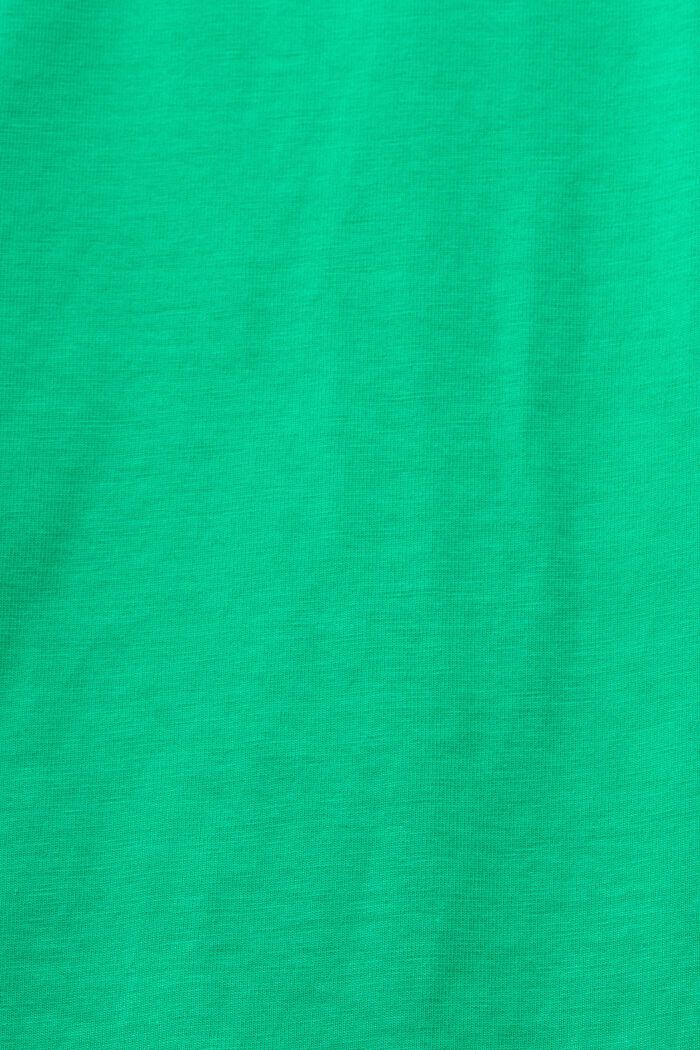 T-shirt in jersey di cotone biologico, GREEN, detail image number 5