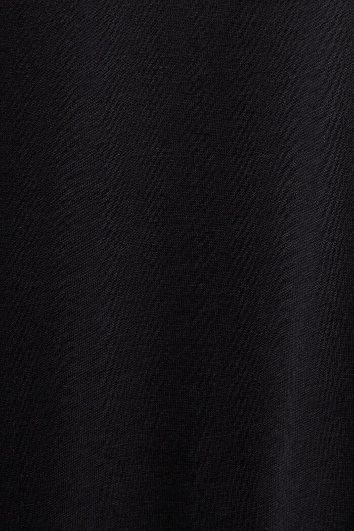 Abito mini in jersey, BLACK, detail image number 5