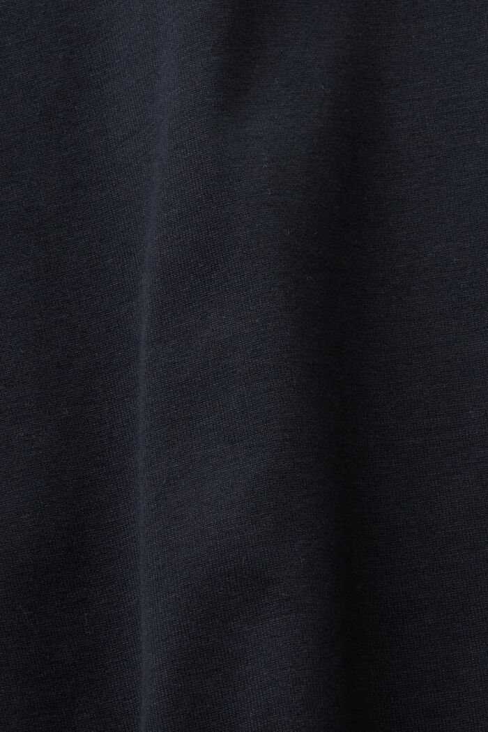 T-shirt oversize in cotone, BLACK, detail image number 5