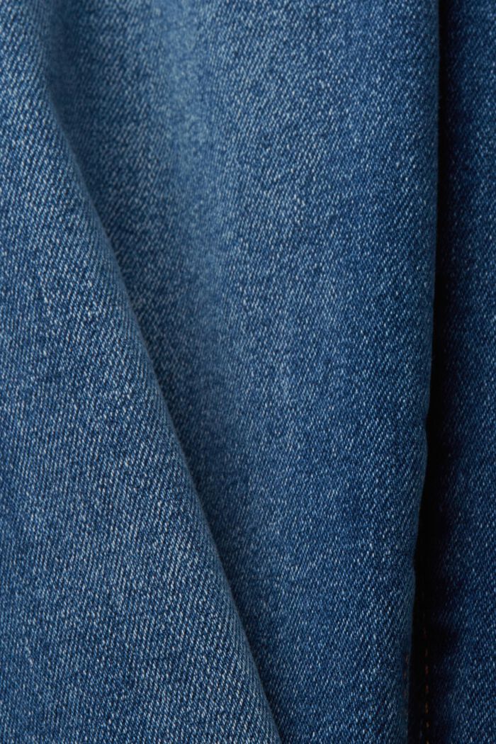 Jeans con elevata percentuale di stretch, BLUE DARK WASHED, detail image number 5