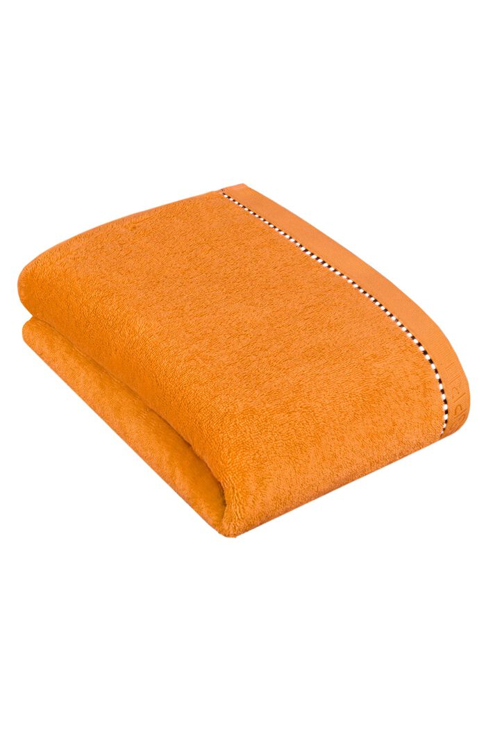 Con TENCEL™: set di asciugamani in spugna, MANDARIN, detail image number 2