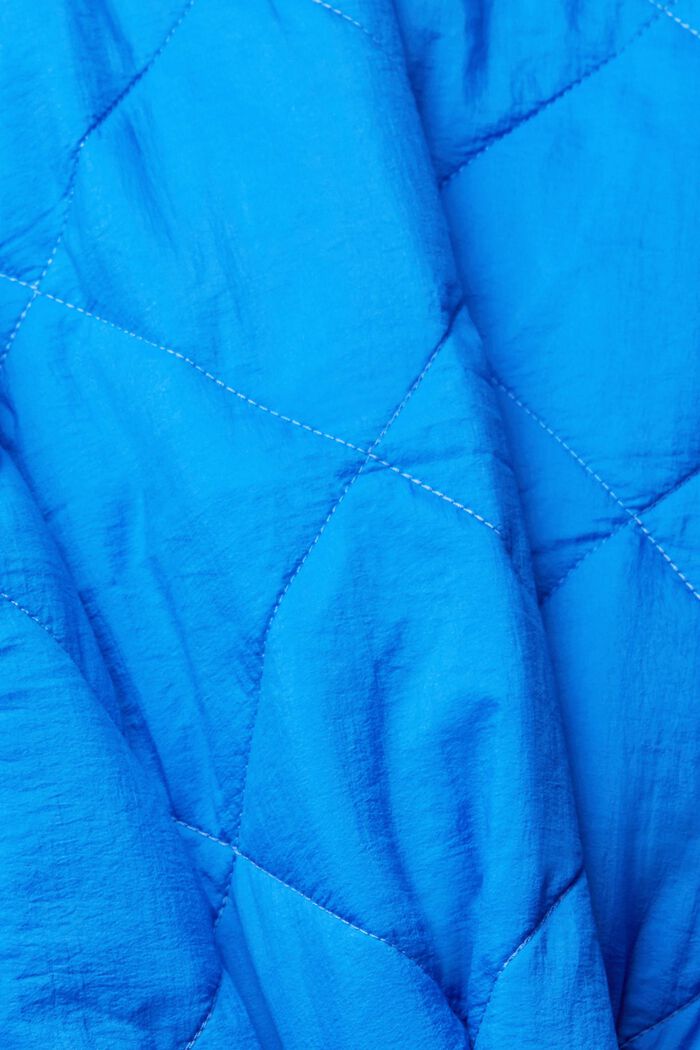 Giacca trapuntata dal taglio largo, BRIGHT BLUE, detail image number 5