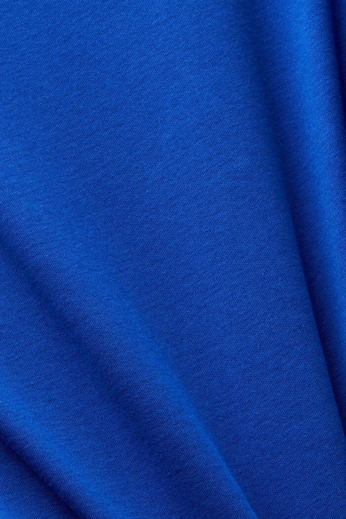 T-shirt a maniche corte a girocollo, BRIGHT BLUE, detail image number 4
