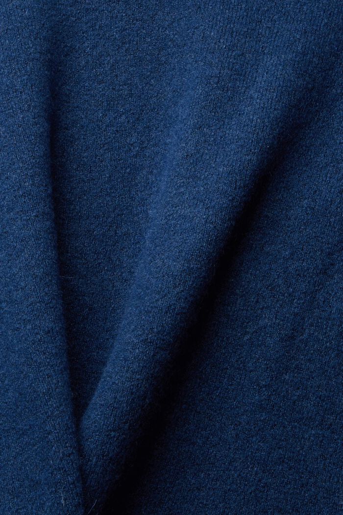 Con lana: pullover a righe, NEW PETROL BLUE, detail image number 1