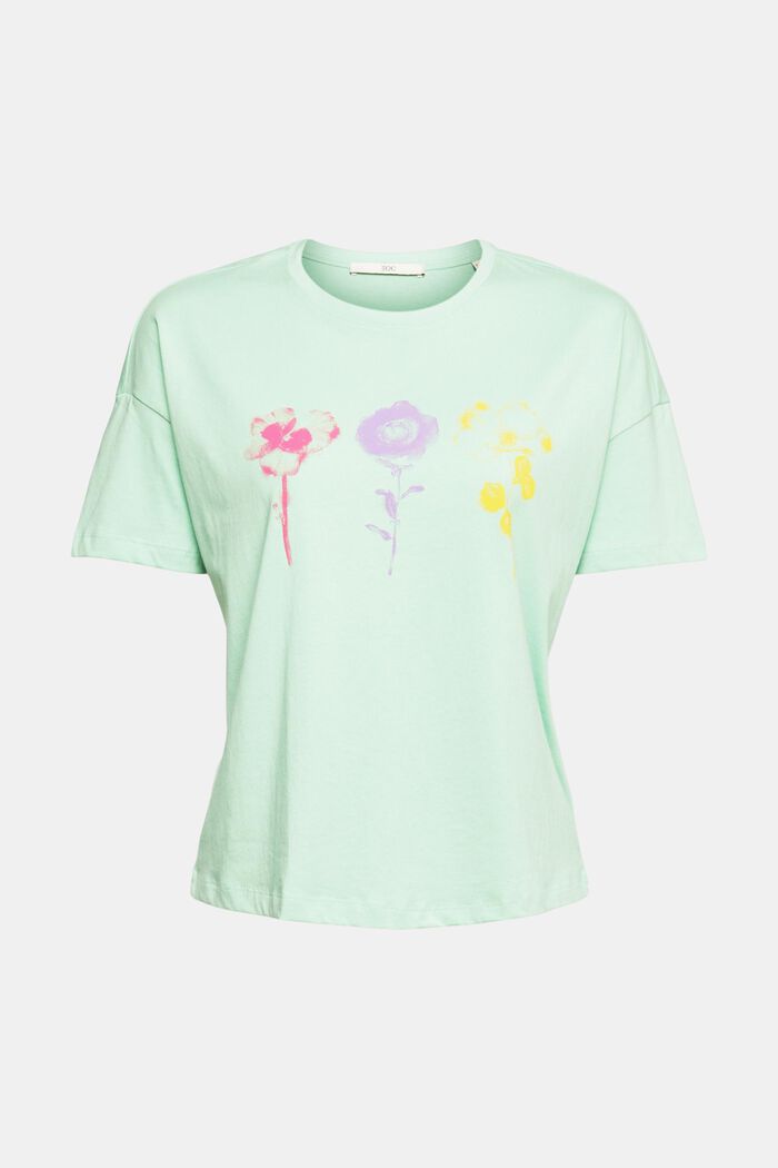 T-shirt stampata, PASTEL GREEN, overview