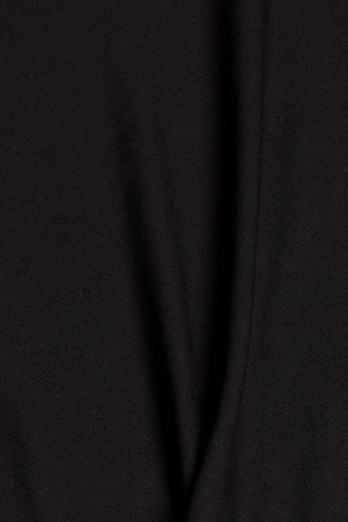 Maglia da pigiama con pizzo, LENZING™ ECOVERO™, BLACK, detail image number 4