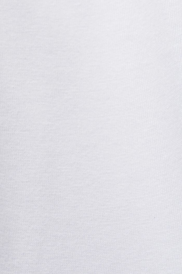 CURVY T-shirt con scollo a V, TENCEL™, WHITE, detail image number 5