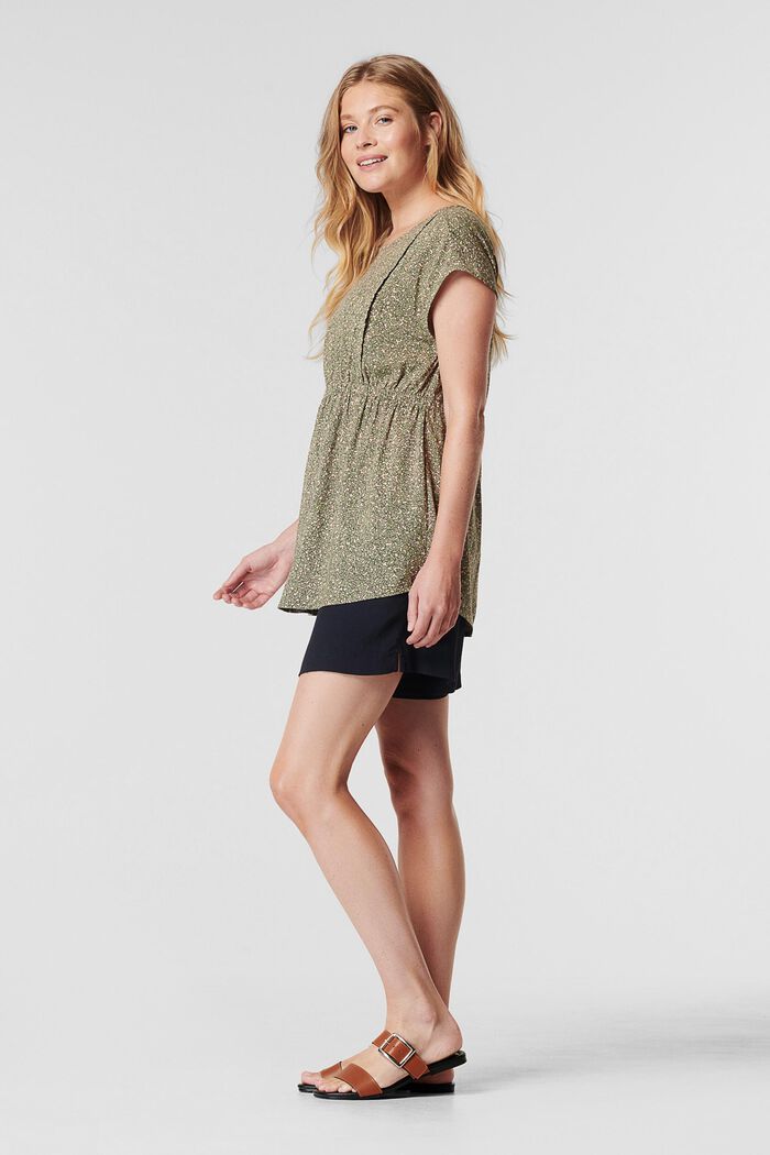 Blusa con elastico, REAL OLIVE, detail image number 5