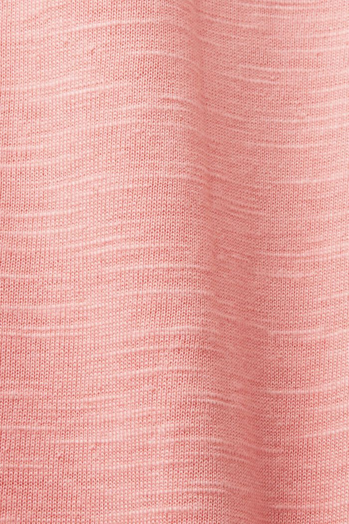T-shirt con stampa sul davanti, PINK, detail image number 5
