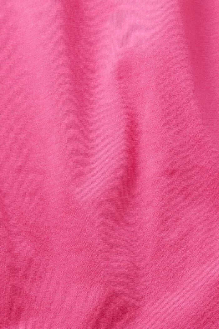 T-shirt con stampa a forma di cuore, PINK FUCHSIA, detail image number 4
