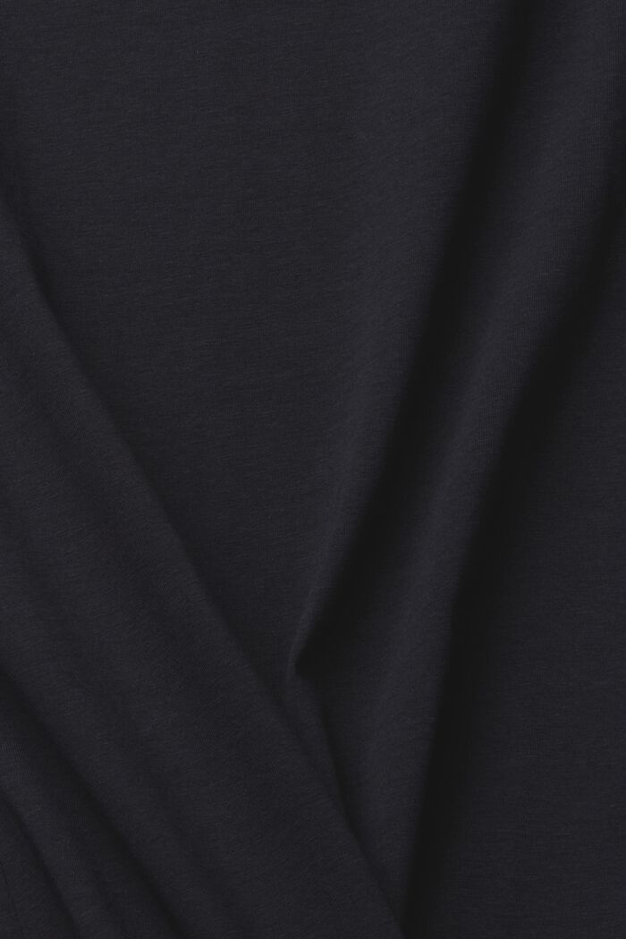 Maglia con maniche a 3/4, BLACK, detail image number 1