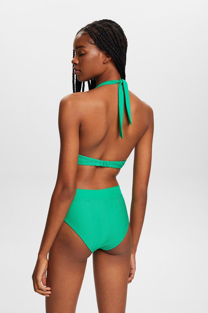 Riciclato: reggiseno da bikini strutturato con ferretto, GREEN, detail image number 2