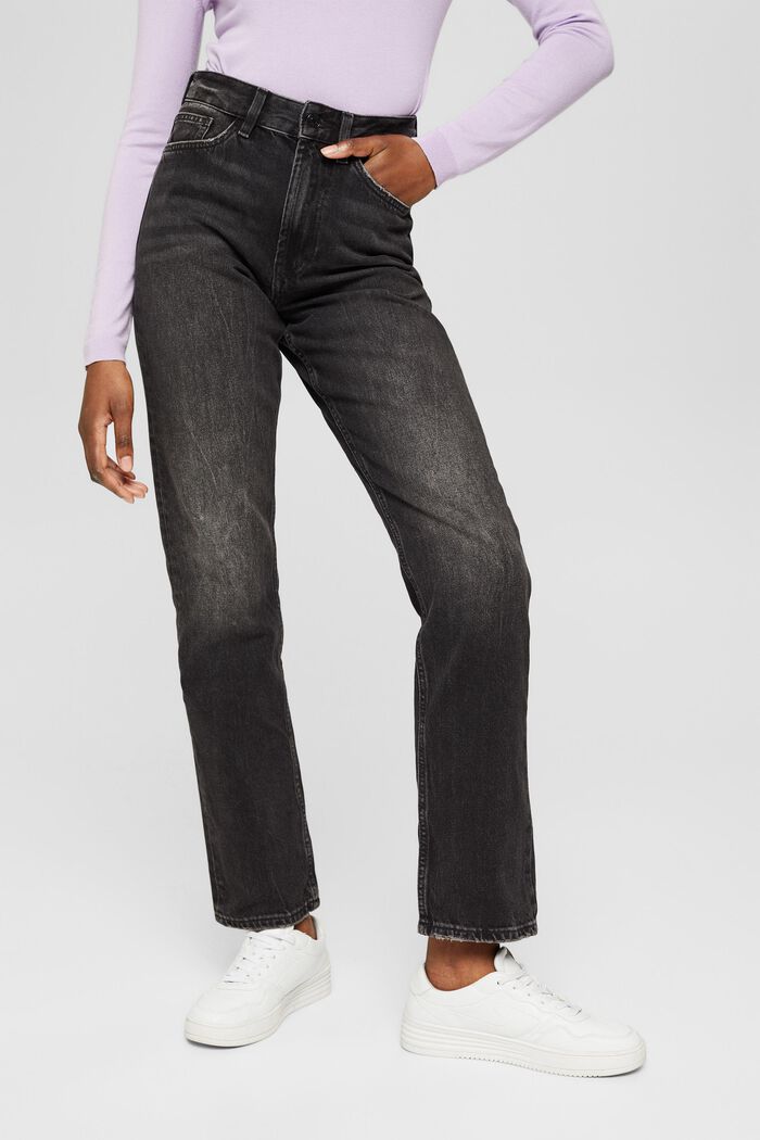 Jeans dal taglio fashion, BLACK DARK WASHED, detail image number 0