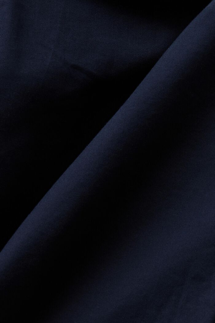 Pantaloncini in twill con risvolto, NAVY, detail image number 5