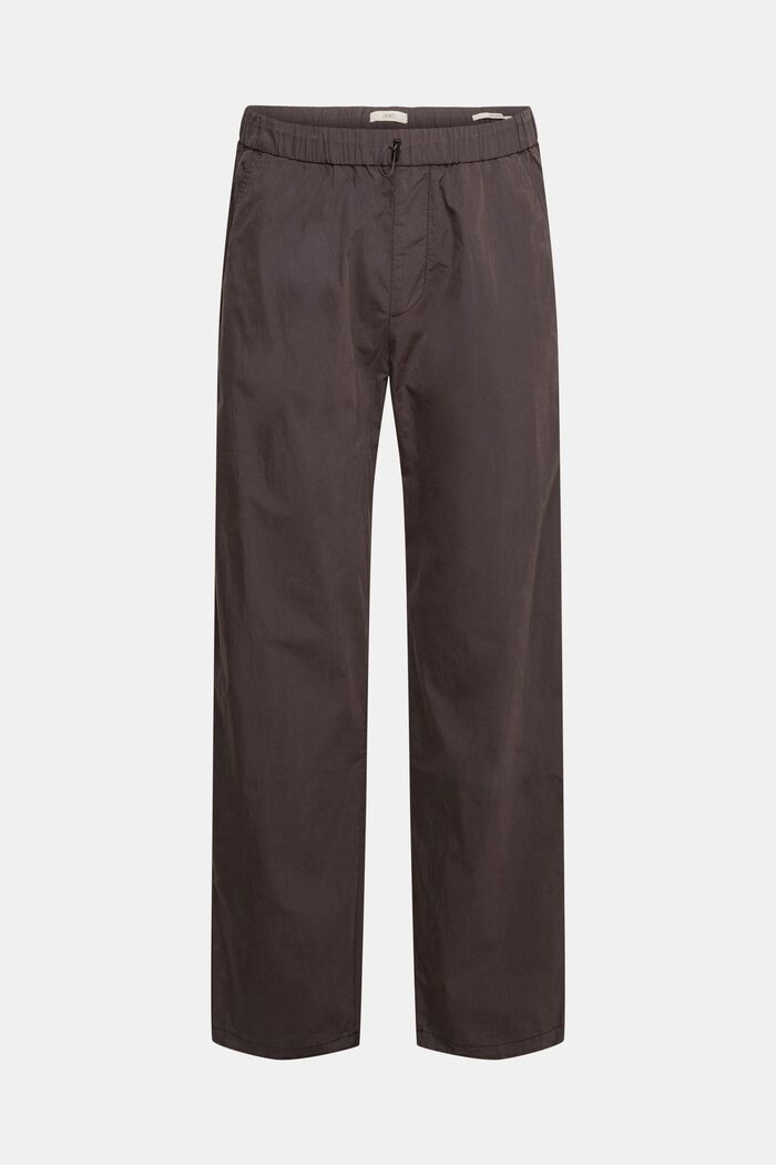 Pantaloni con cintura elastica, BLACK, detail image number 6