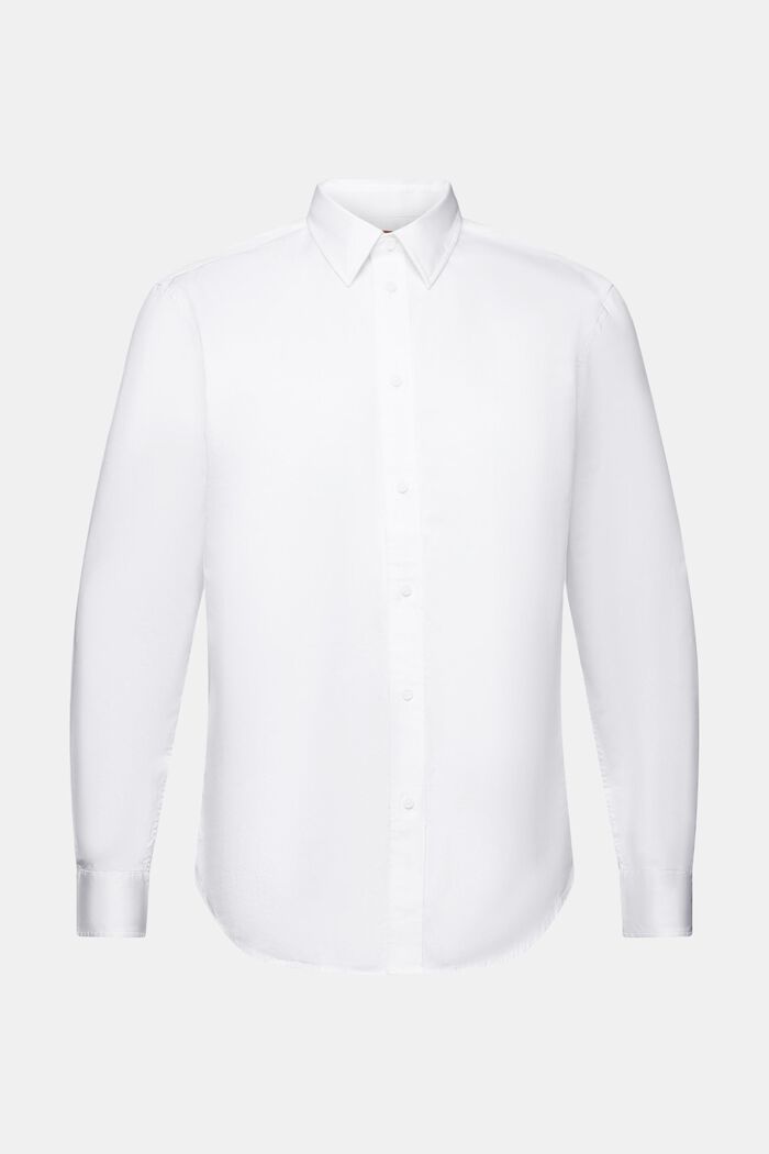 Camicia button-down, WHITE, detail image number 6