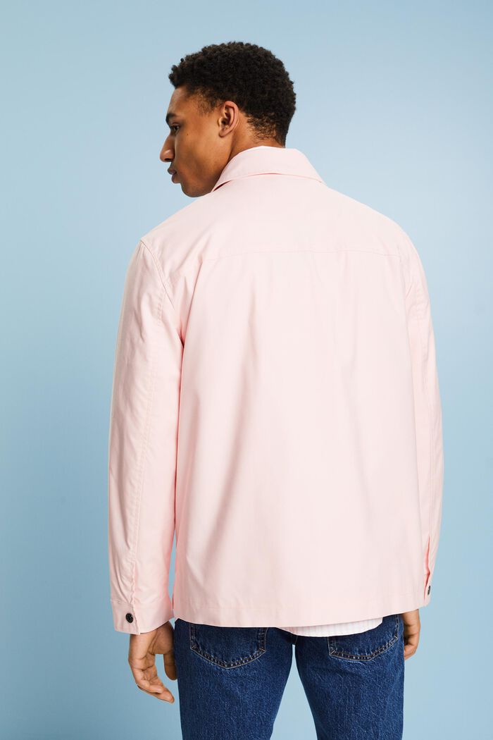 Overshirt in twill, PASTEL PINK, detail image number 2