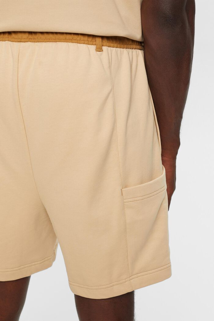 Pantaloncini in stile joggers, SAND, detail image number 4