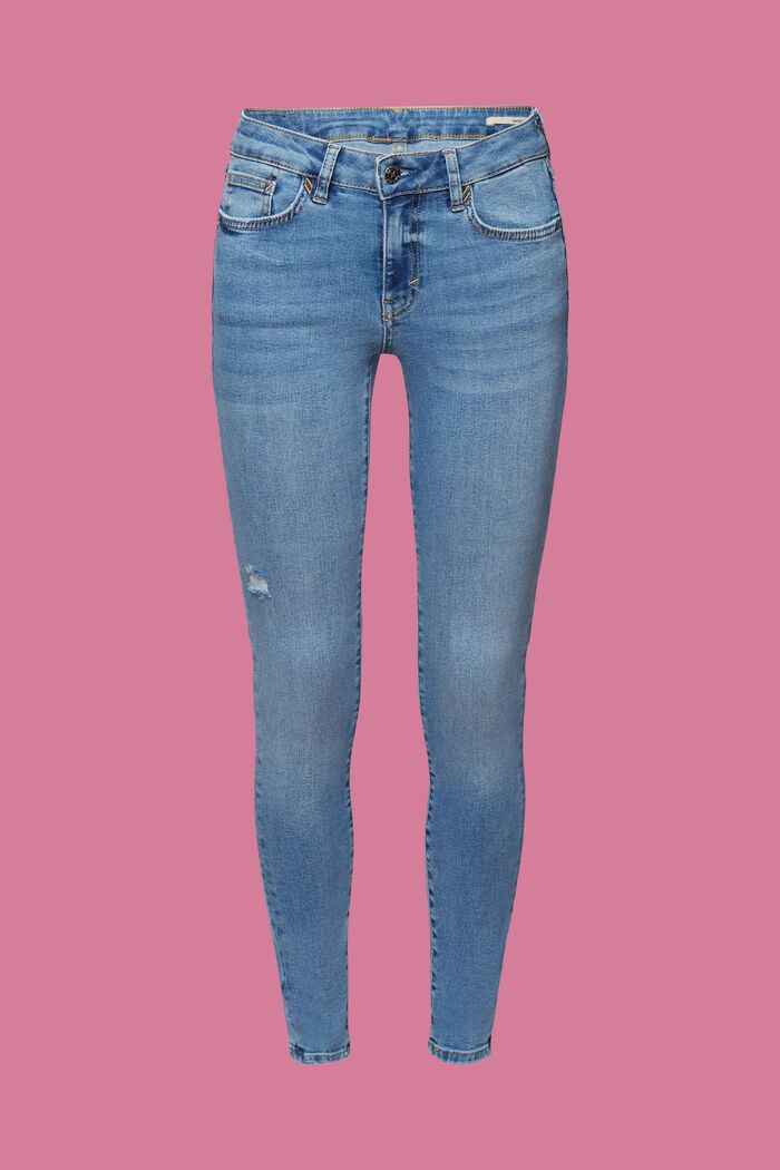 Jeans skinny, BLUE MEDIUM WASHED, detail image number 7