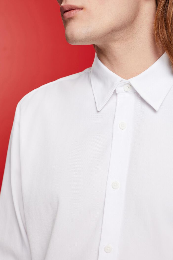Camicia slim fit, WHITE, detail image number 2