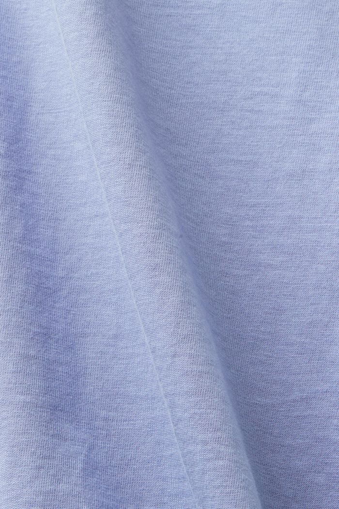T-shirt in jersey con stampa sul davanti, BLUE LAVENDER, detail image number 4