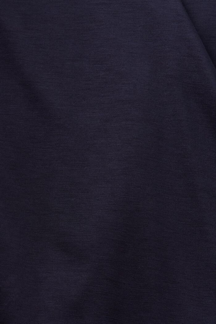 T-shirt con effetto incrociato, NAVY, detail image number 5