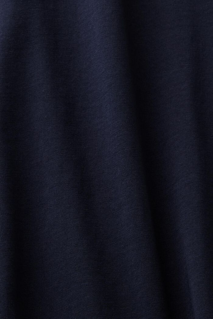 T-shirt in jersey di cotone biologico, NAVY, detail image number 5