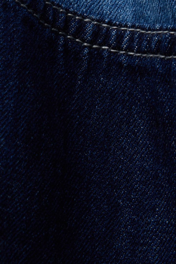Camicia di jeans patchwork, misto cotone, BLUE LIGHT WASHED, detail image number 5