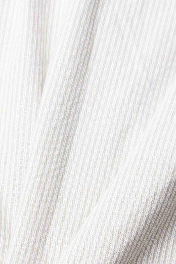 Camicia a righe, PALE KHAKI, detail image number 1