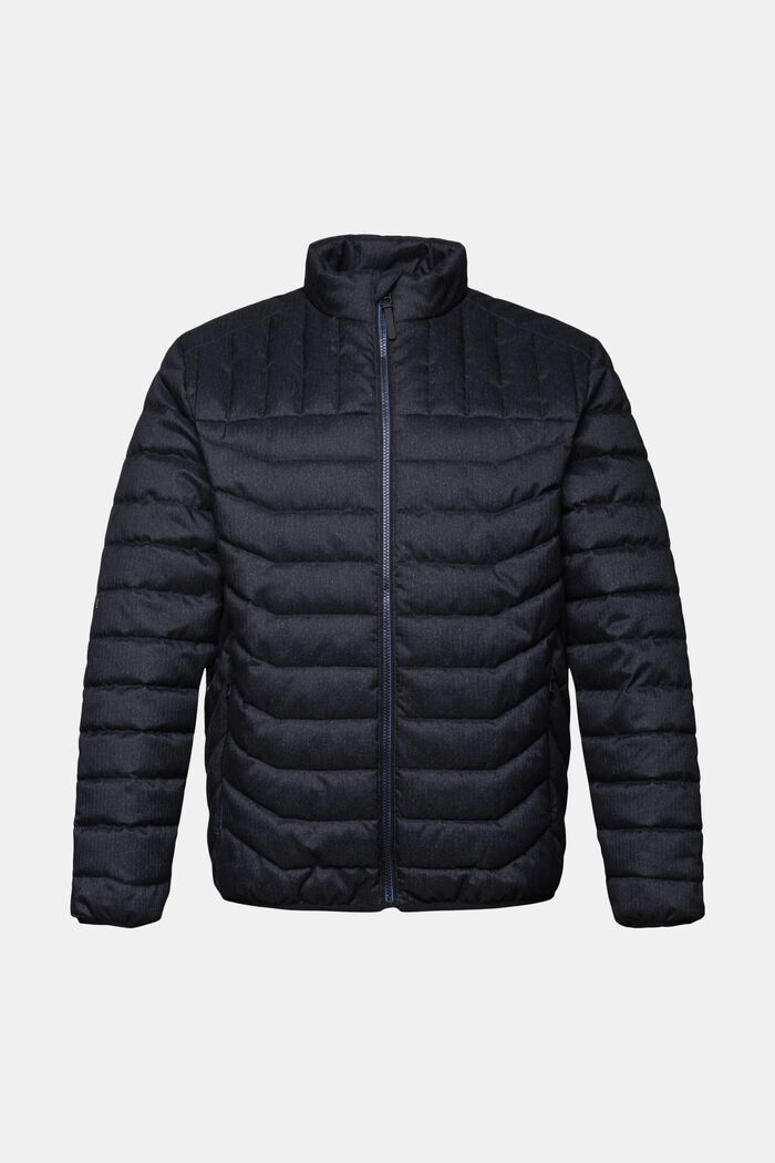 Riciclato: giacca in piumino leggero, NAVY, detail image number 5