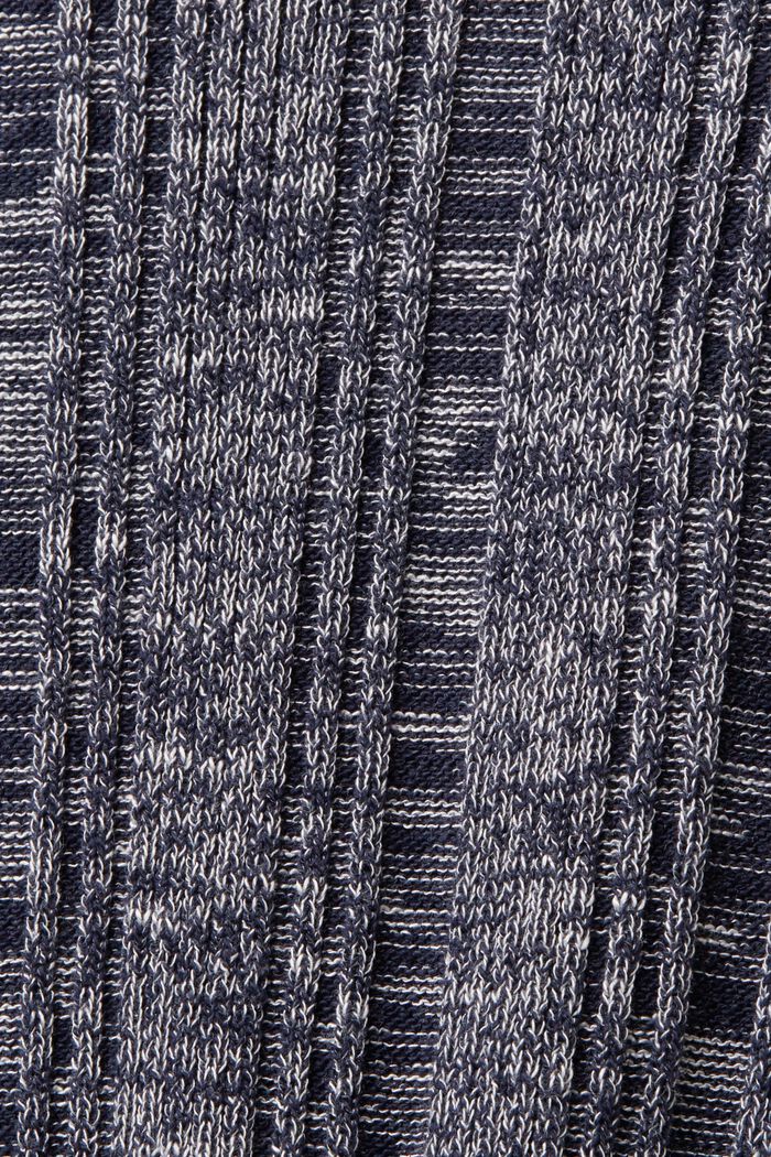 Cardigan a manica corta con LENZING™ ECOVERO™, NAVY, detail image number 4