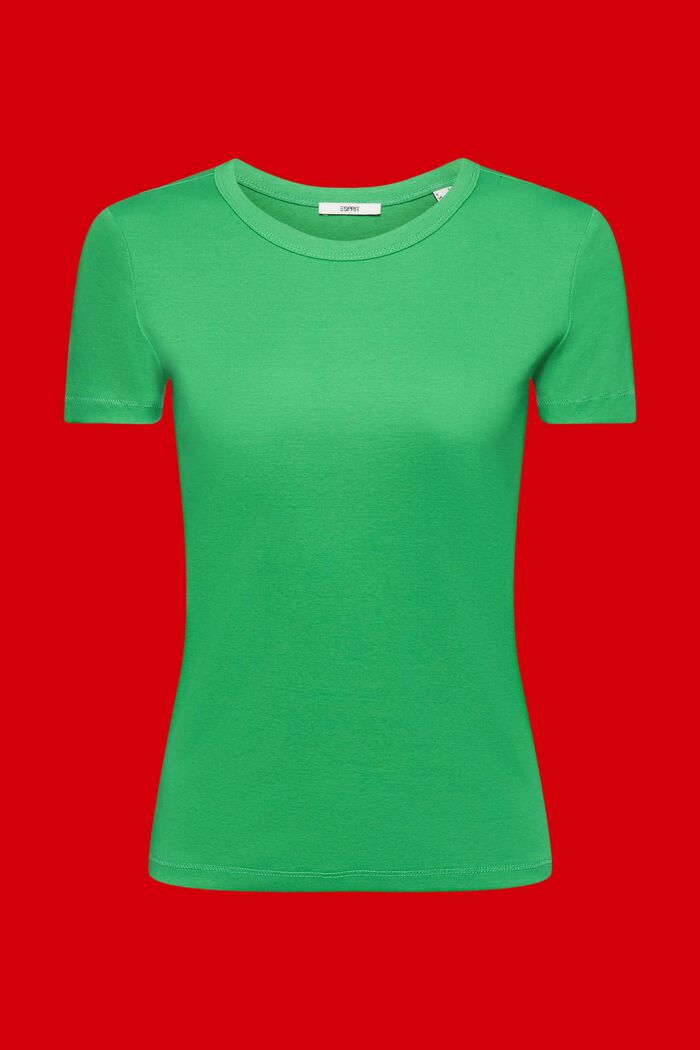 T-shirt di cotone, GREEN, detail image number 6