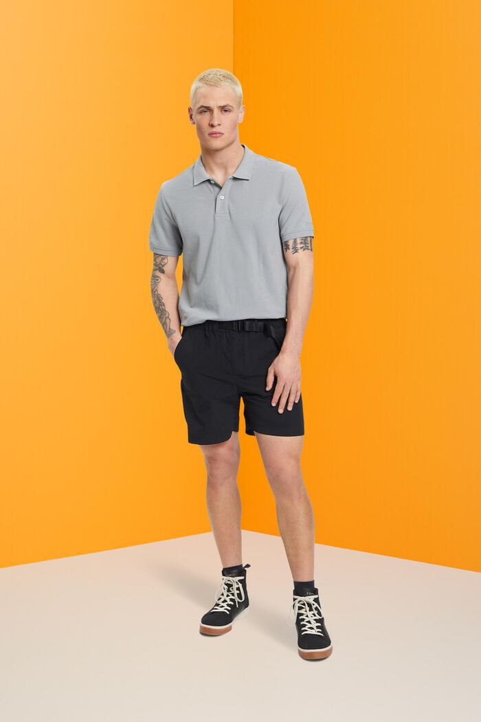 Shorts con cintura integrata, BLACK, detail image number 5