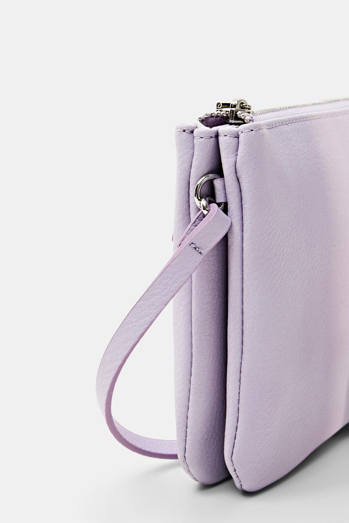 Borsa a tracolla in similpelle, LILAC, detail image number 1