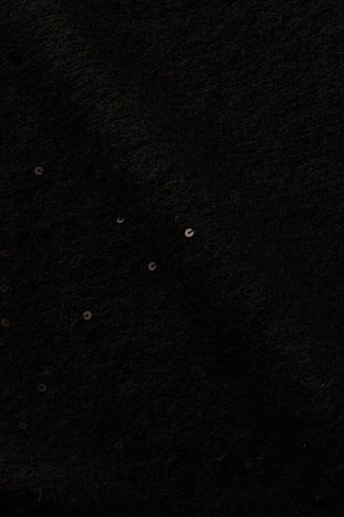 Bolero in paillettes, BLACK, detail image number 5