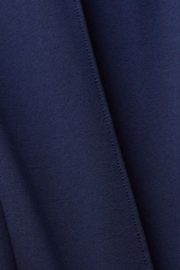 Pantaloni in jersey Punto con spacco sull’orlo, NAVY, detail image number 5