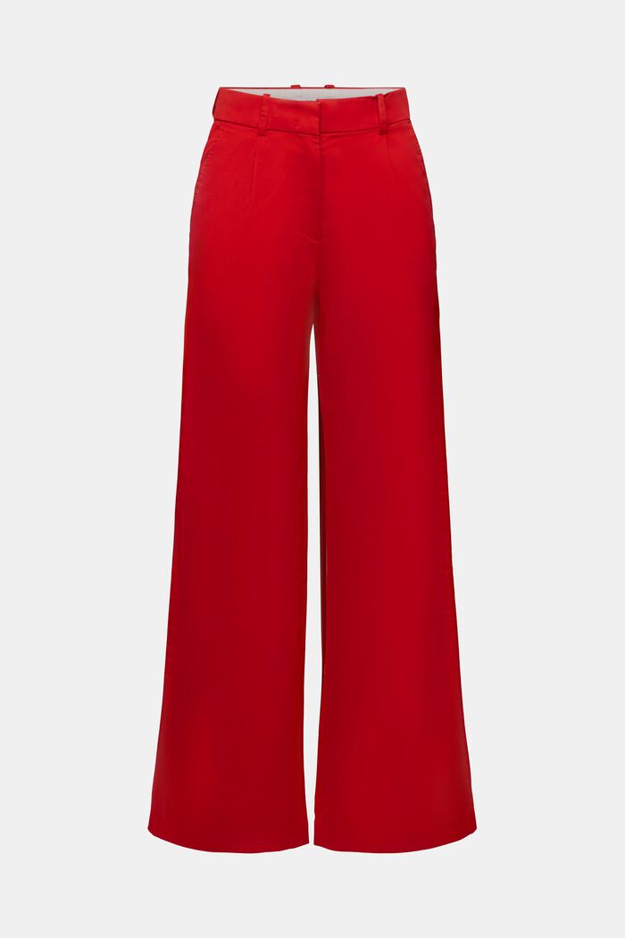 Pantaloni chino a gamba larga, DARK RED, detail image number 6