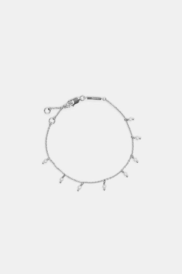 Bracciale con charm in argento sterling, SILVER, detail image number 0