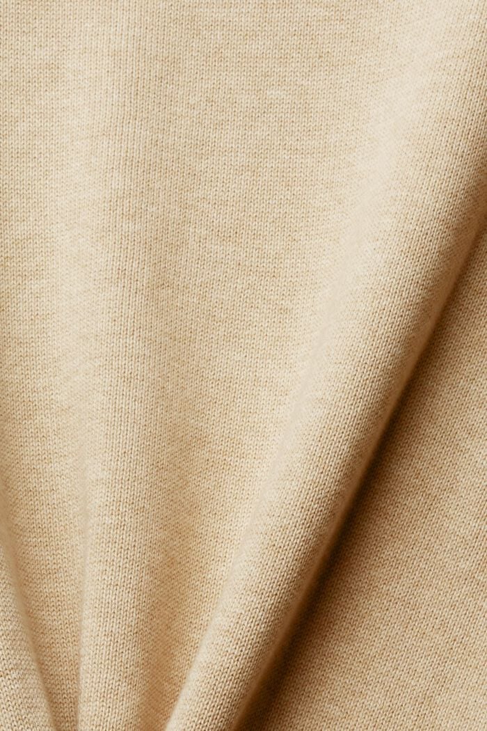 Maglione a righe, CREAM BEIGE, detail image number 6