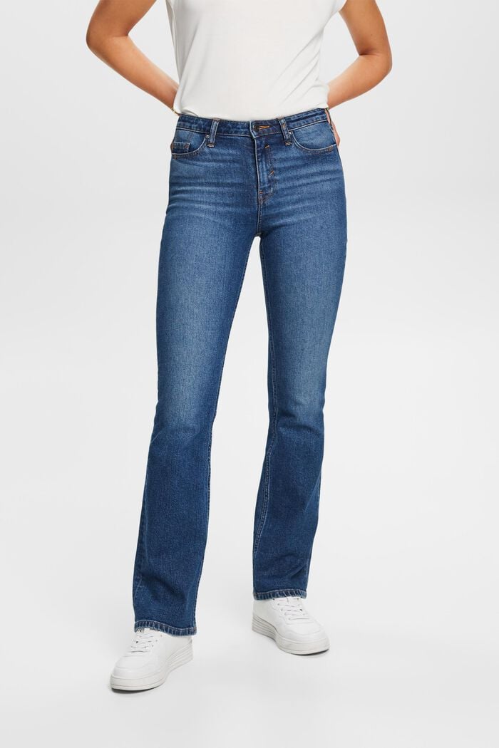 Jeans bootcut, BLUE MEDIUM WASHED, detail image number 0