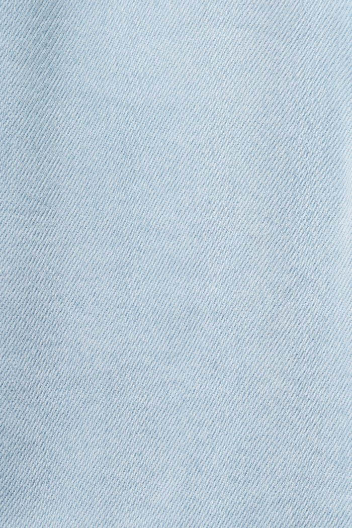 Minigonna di jeans a vita media, BLUE BLEACHED, detail image number 6