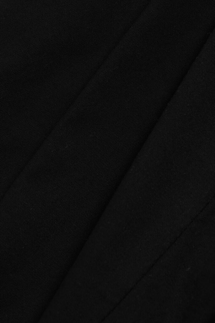 Pantaloni chino a gamba larga, BLACK, detail image number 5