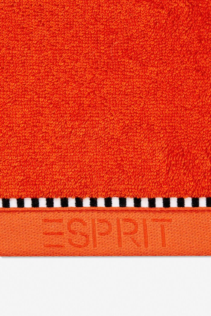 Con TENCEL™: set di asciugamani in spugna, FIRE, detail image number 1