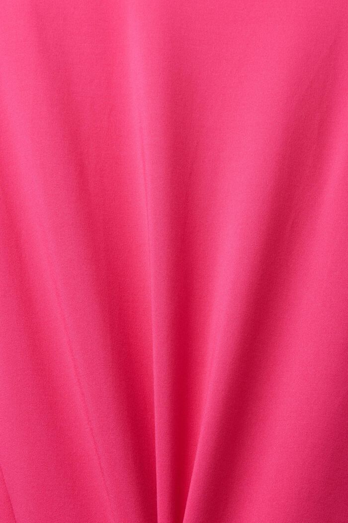 Top sportivo a maniche lunghe con E-Dry, PINK FUCHSIA, detail image number 5
