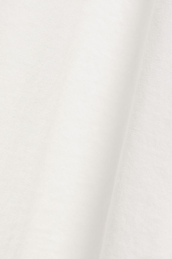 Maglia a maniche lunghe con bottoni, OFF WHITE, detail image number 6