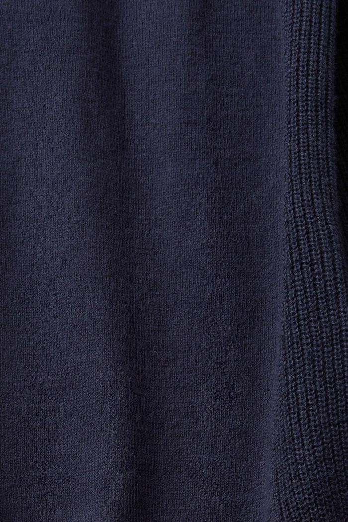 Pullover in maglia sottile, NAVY, detail image number 5
